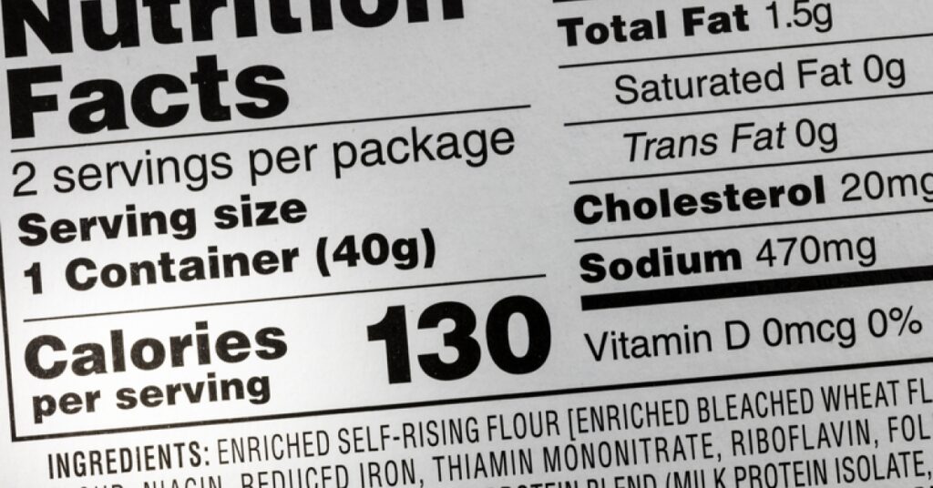 How to read a food label in four steps | RxWiki